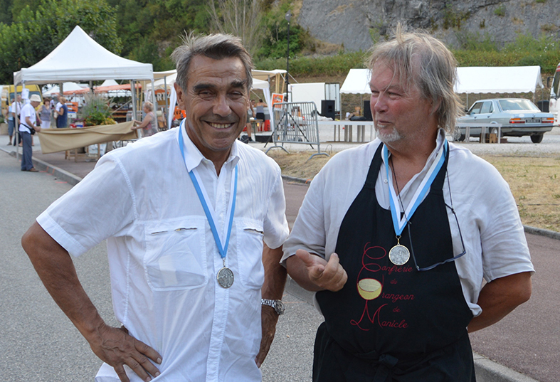 Jean-Christian Gerra et Jean-Marie Bizet à Culoz accueil ballad et vous