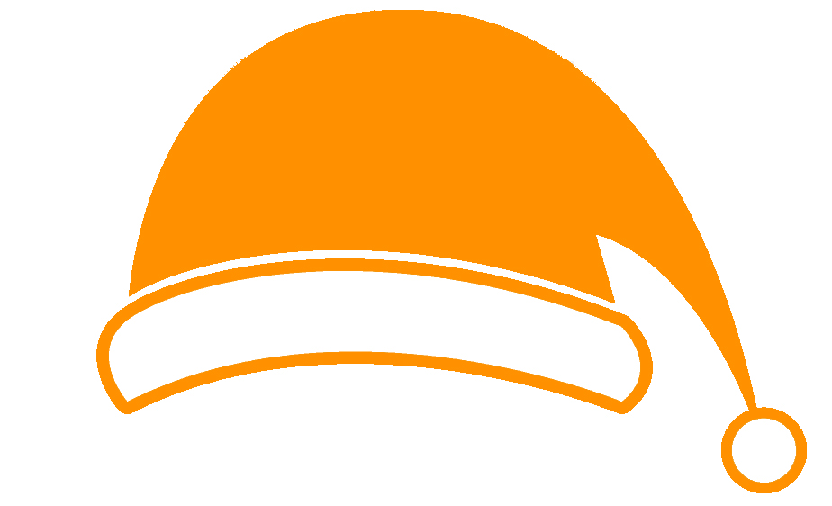 Merry Christmas and Happy New Year smile postcard with handwriting text.