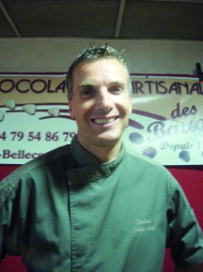 Frédéric Pellier-Cuit, chef chocolatier-pâtissier