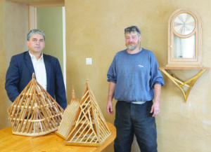 Jean-Marie Mazière et Richard Scanzi à Veyrins. 