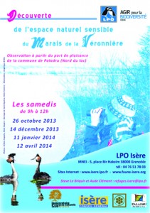 marais de la véronniére affiche