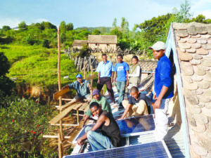 panneau solaires d'Electr'eau-partage