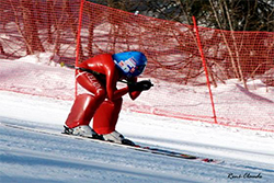 Epreuve de ski de vitesse au Revard avec Karine Dubouchet 15 février 2014 - Savoie Grand Revard