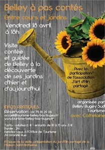 Affiche Belley à pas contés