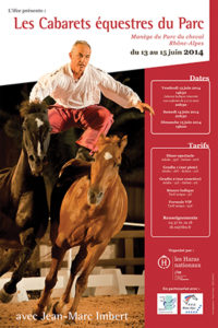Spectacle équestre affiche ballad et vous