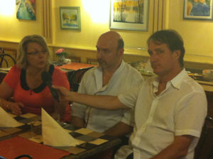 TV8Mont Blanc au restaurant Le Bouchon ballad et vous