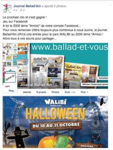 WALIBI et ballad et vous JEUX