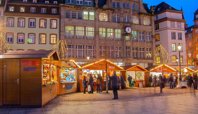 Marché de noël à Strasbourg, Alsace