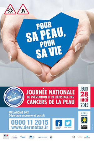 Affiche Journée nationale de prévention et de dépistage des cancers de la peau ballad et vous