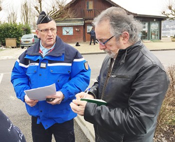 Capitaine Demange et Michel Bigoni