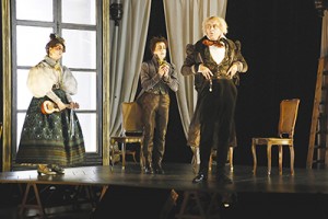 Les Tréteaux de France "Le Faiseur" de Balzac mise en scène par Robin Renucci à Lattes, dans l'Hérault (34) Languedoc-Roussillon Répétitions, Costumes Péruques Générale le 26 et 27 mars 2015