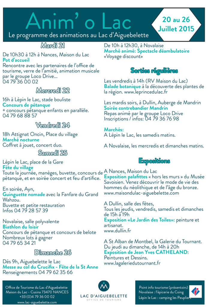 anim'o lac juillet premiere quinzaine 2015.indd