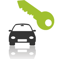 logo clé voiture
