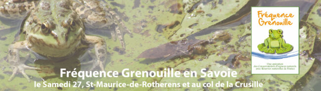 Fréquence Grenouille à St-Maurice de Rotherens et au Col de la Crusille image ballad et vous