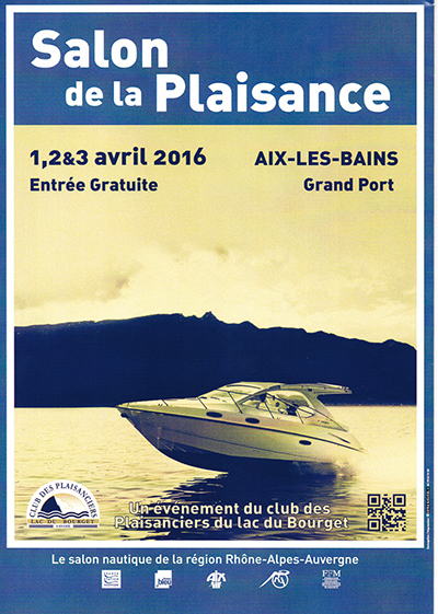 Affiche Salon de la plaisance aix les bains ballad et vous