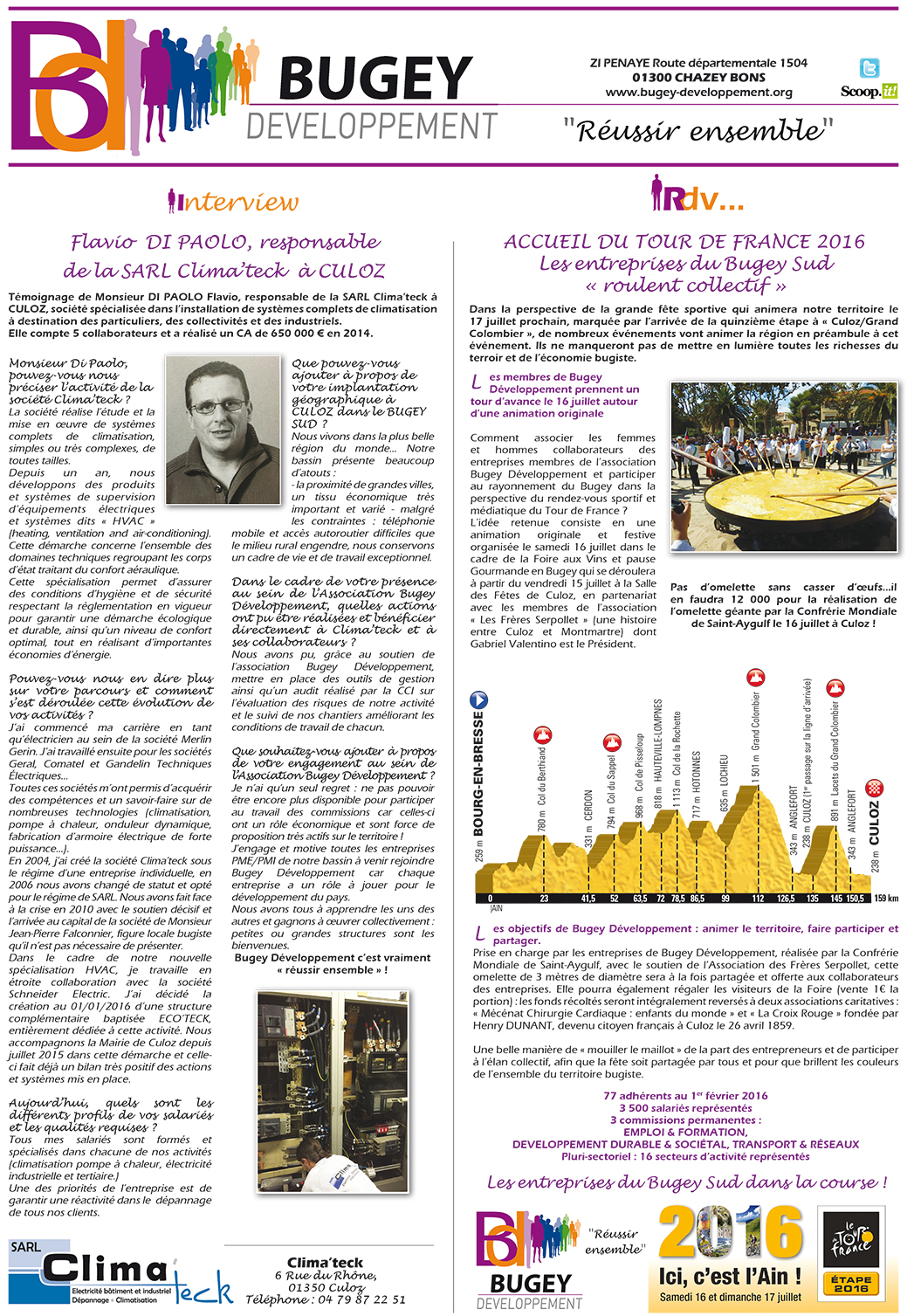 Page Bugey Développement ballad et vous