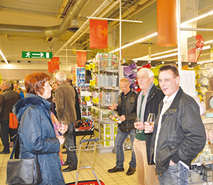 Belley Foire vins Carrefour Market ballad et vous