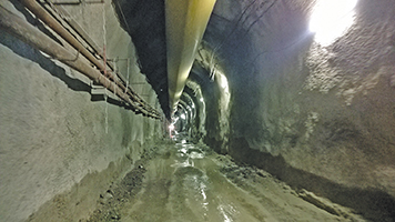 Tunnel du chat Saint-Jean-de-Chevelu - Percement de la galerie ballad et vous