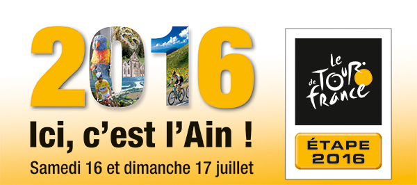 Logo Tour de France 2016 ballad et vous Logo Tour de France 2016 ballad et vous