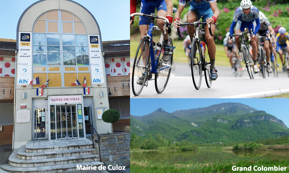 Montage photo mairie culoz tour de france et grand colombier ballad et vous Montage photo mairie culoz tour de france et grand colombier ballad et vous