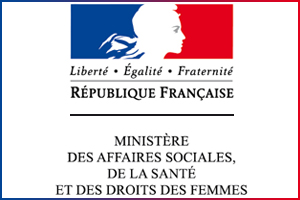 Logo type ministère des affaires sociales, de la sané et des droits des femmes