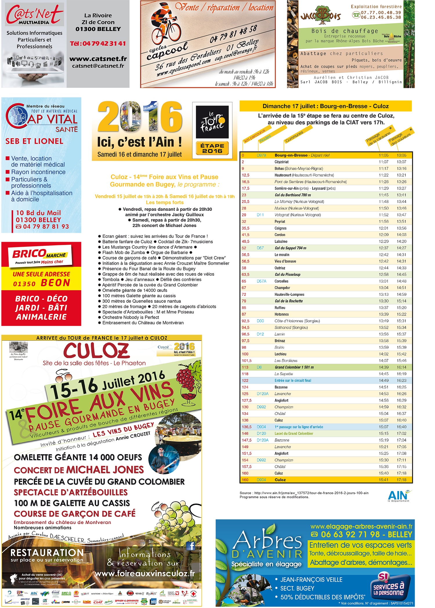 Page Tour de France 2016 1 ballad et vous
