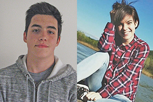 Titouan et Charlotte première page ballad et vous