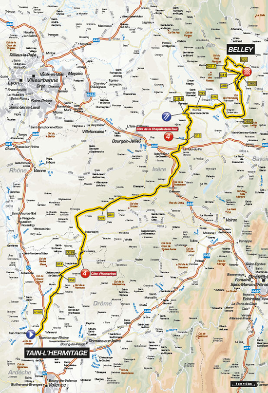 carte-Critérium-du-Dauphiné-belley-2016-ballad-et-vous