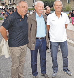 Les trois entraineurs