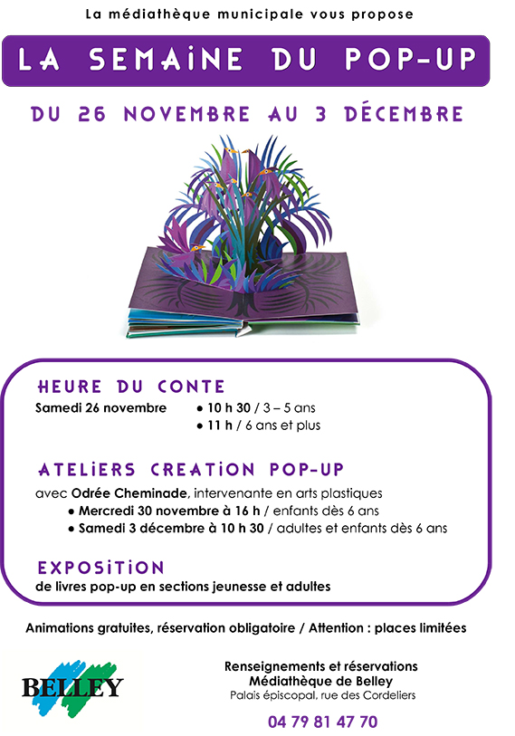 Pop up affiche