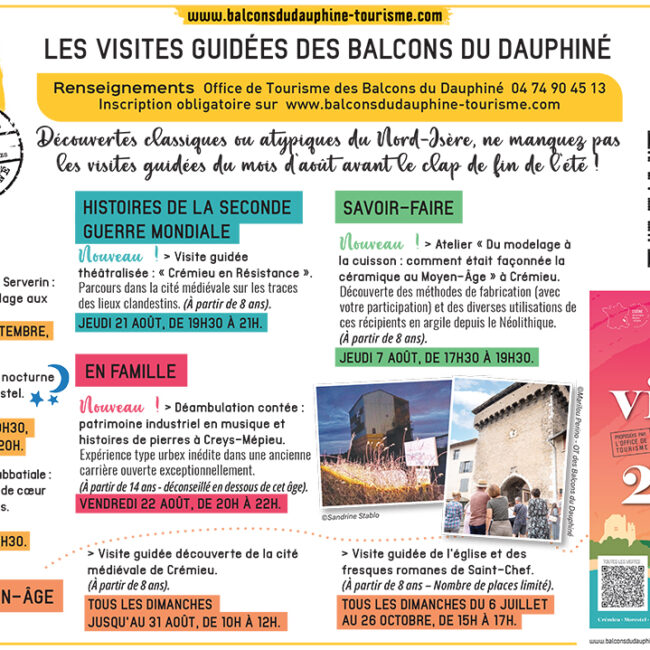 Les Balcons du Dauphiné août 2025 ballad et vous
