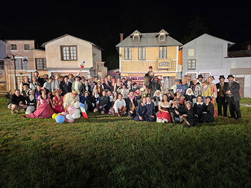 © Les Historiales photo de groupe de la troupe ballad et vous